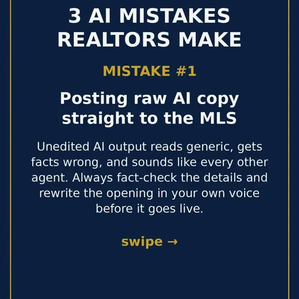 3 ways agents get AI wrong, post by @venturess702